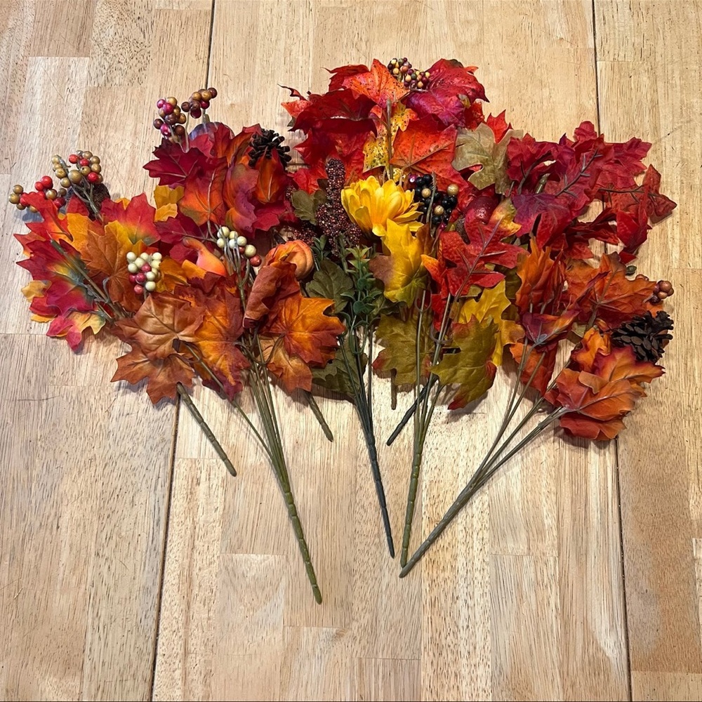 Vintage Fall Artificial Flowers